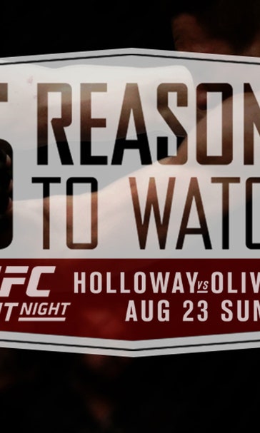 5 Reasons to Watch UFC Fight Night: Holloway vs. Oliveira